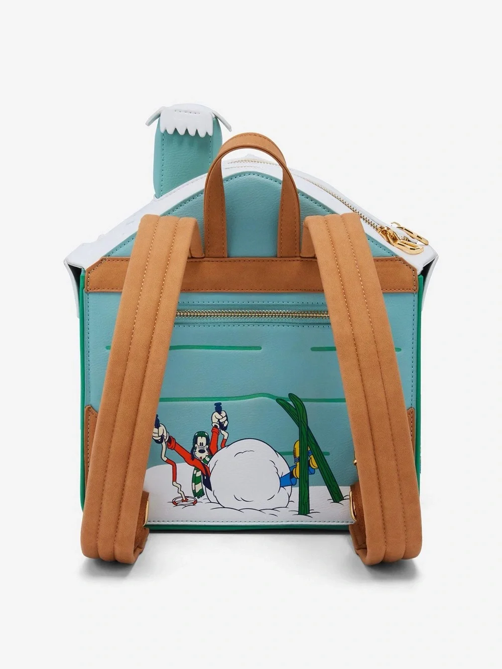Mickey Mouse & Friends Ski House backpack.